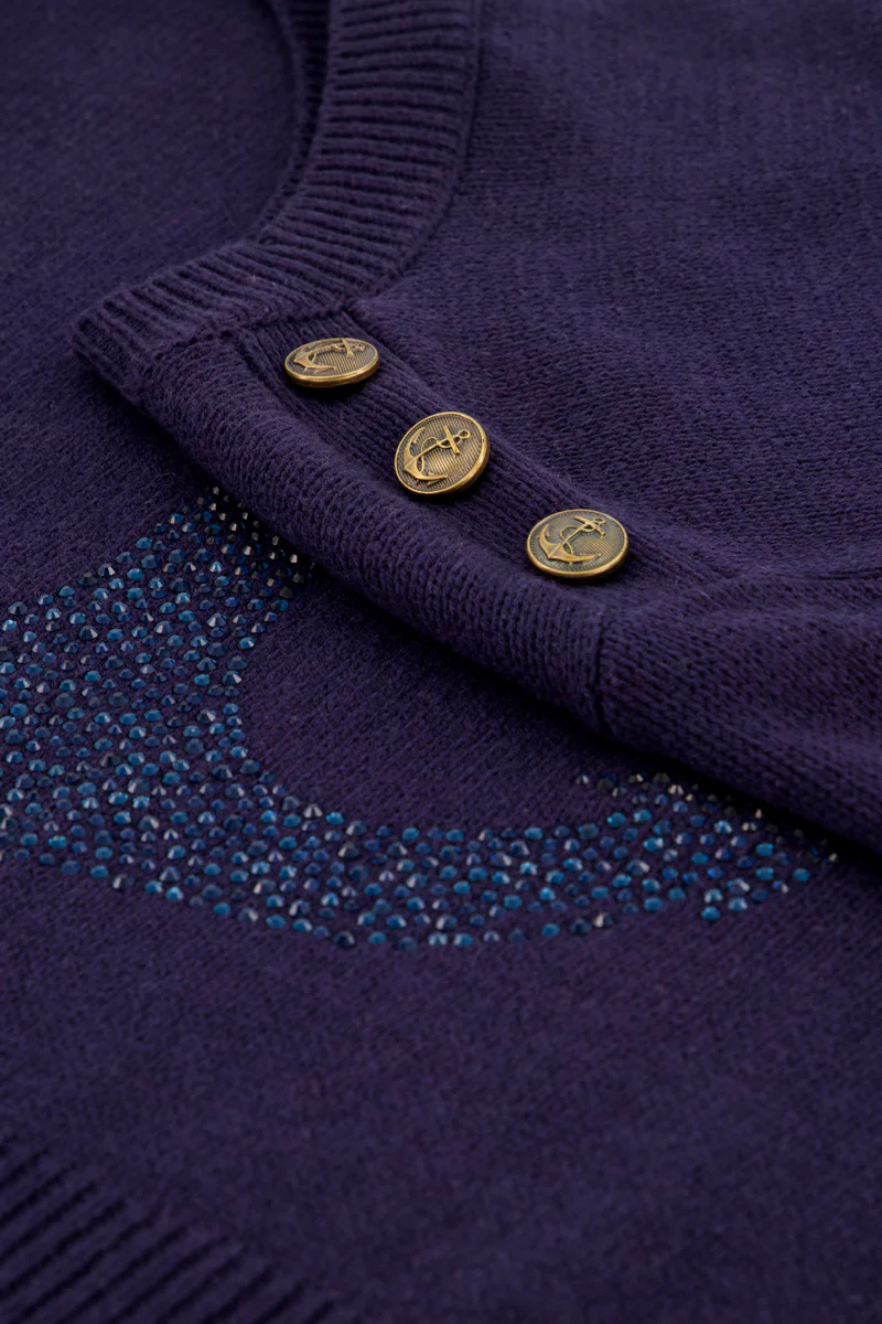 Blauer Pullover mit Anker-Deko - Image 7