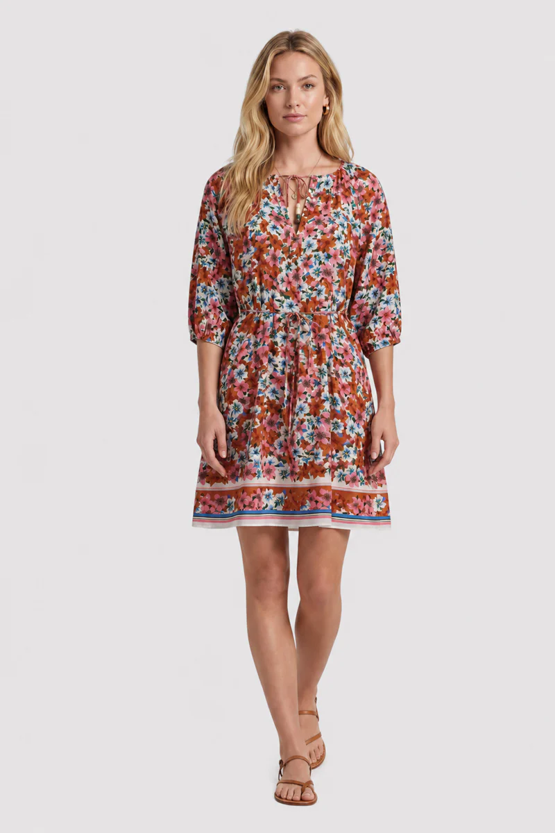 Minikleid flowerful aus 100% Seide - Image 4