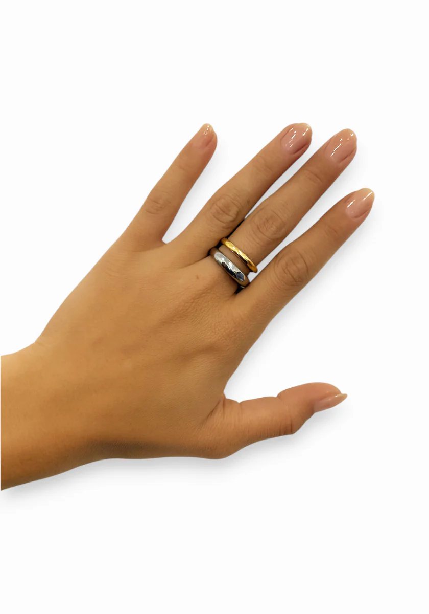 Offener Ring in Gold & Silber - Image 5
