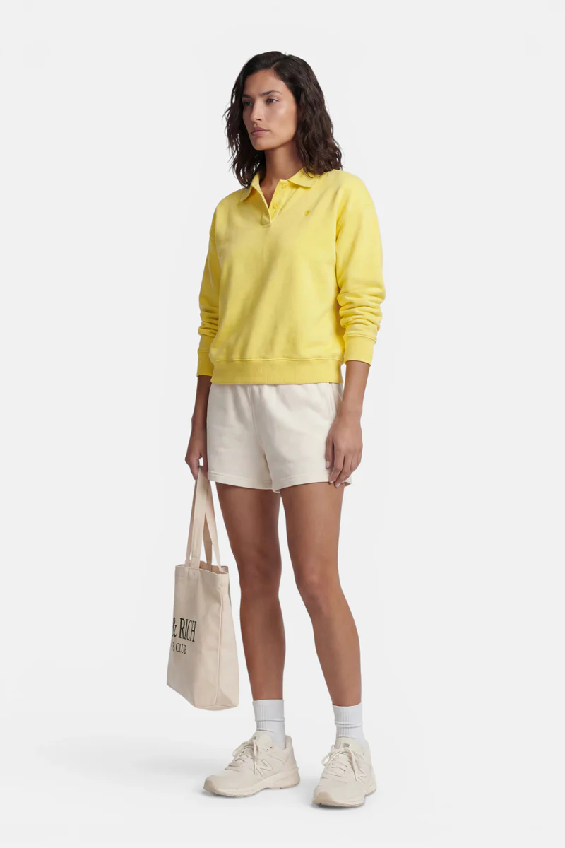 Polo Sweatshirt Frog yellow - Image 3