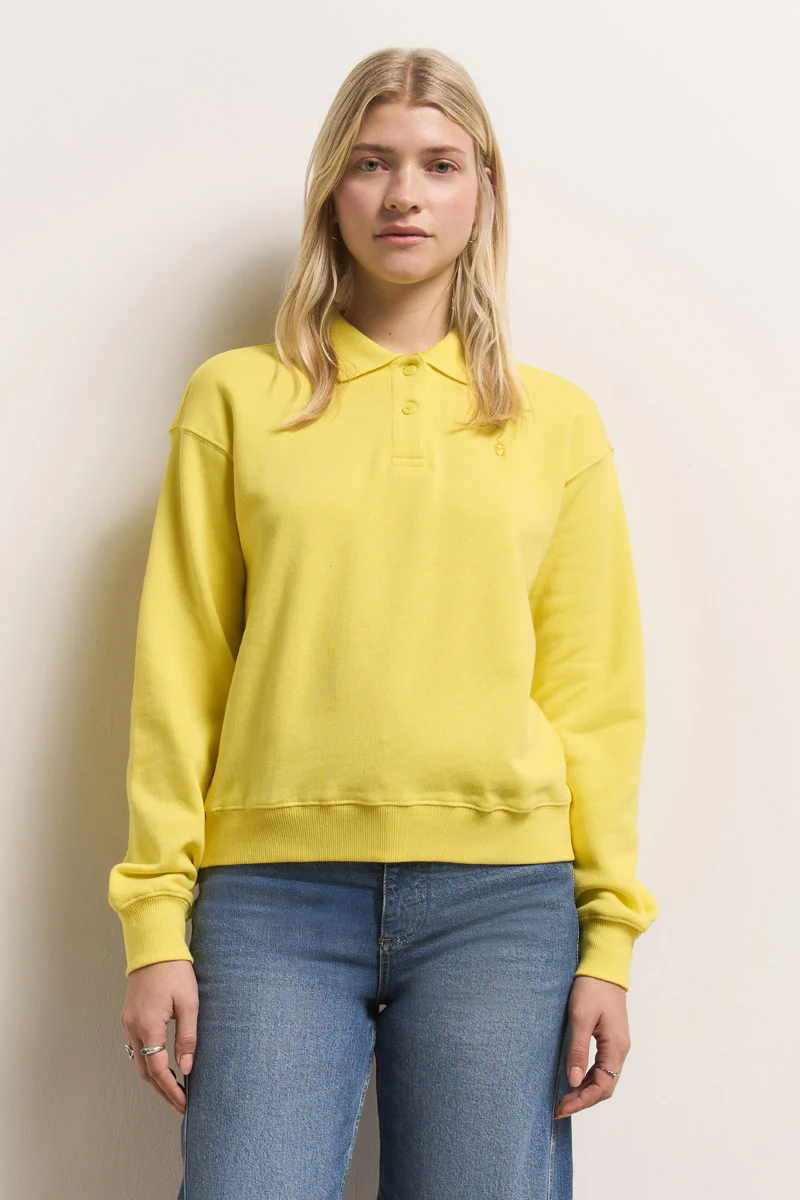 Polo Sweatshirt Frog yellow - Image 7
