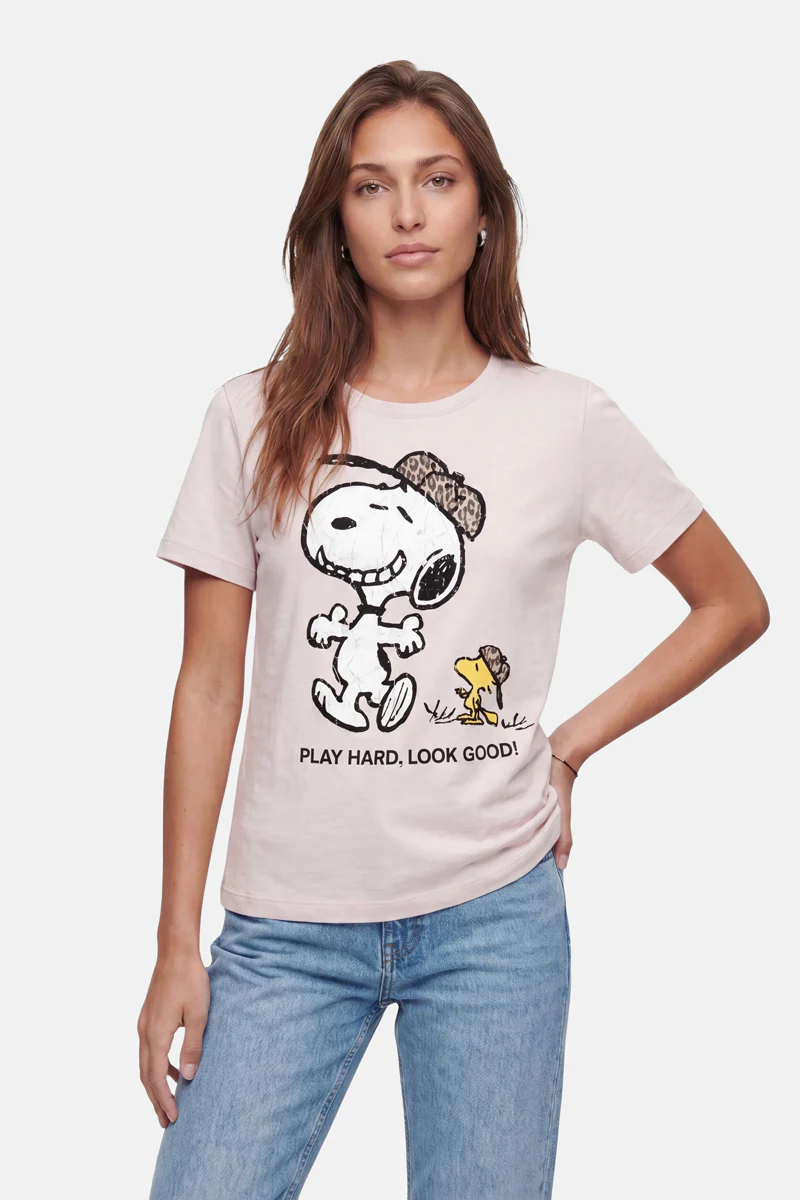 Snoopy T-Shirt Play Hard Look Good - Image 7