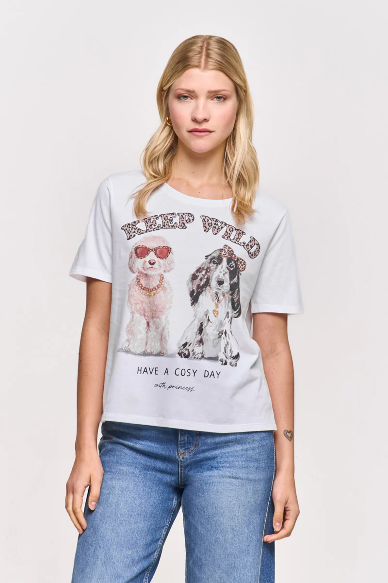T-Shirt Hunde Keep Wild Leo - Image 8